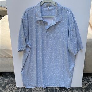 Peter Millar Men's Blue Polo Shirt